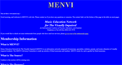 Desktop Screenshot of menvi.org