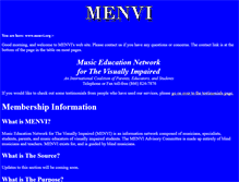 Tablet Screenshot of menvi.org